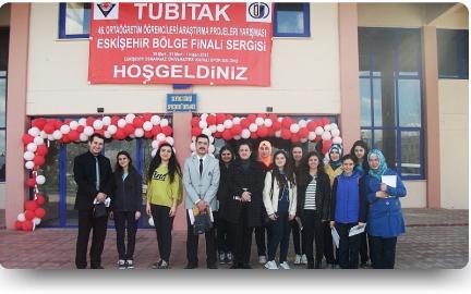 Tübitak 46.Ortaöğretim Öğ.Arş.Prj. Yarışması Eskişehir Bölge Finaline gezi yapıldı.