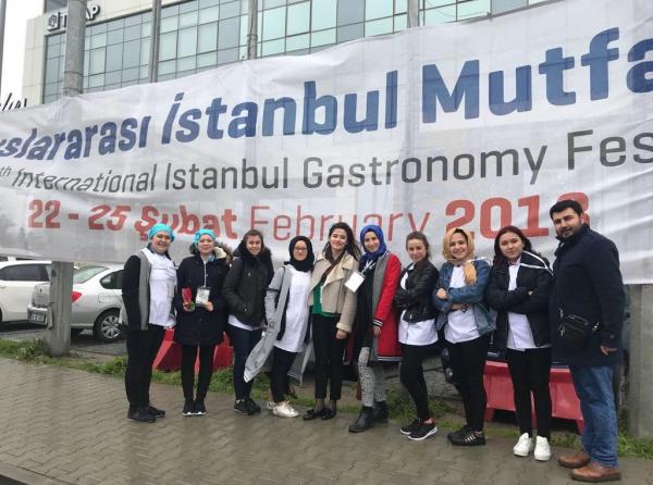 16. Uluslarası İstanbul Gastronomi Yemek Yarışmasında Dünya 2.´si olduk
